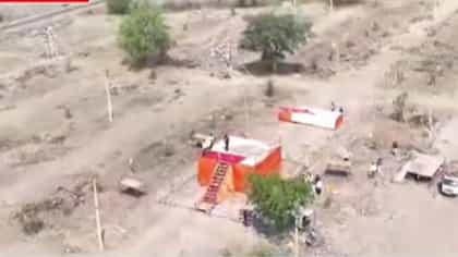 मनोज जरांगेंच्या दसरा मेळाव्याची तयारी अंतिम टप्प्यात....