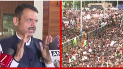 आंदोलन आता विद्यार्थ्यांचं राहिलेलं नाही, ते...; फडणवीसांचा थेट निशाणा.