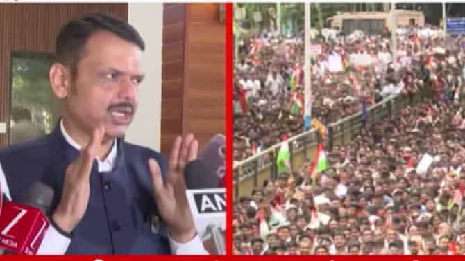 आंदोलन आता विद्यार्थ्यांचं राहिलेलं नाही, ते...; फडणवीसांचा थेट निशाणा