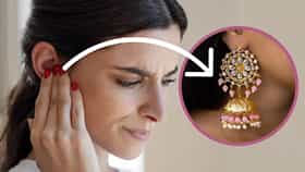Fashion Tips : जड कानातल्यांमुळे कान दुखतात, 'या' टिप्स फॉलो करा नाही होणार त्रास
