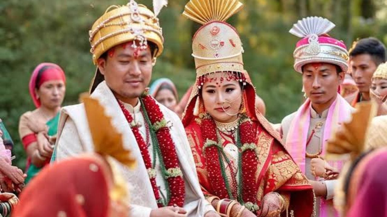 जगभरातील लोकांना या परंपरेच कुतुहल : लग्नानंतर मुलगी सासरी जाते हीच पद्धत सगळीकडे असते. त्यामुळे लग्नानंतर नवरा नवरीच्या घरी जातो ही गोष्ट अनेकांना वेगळी वाटते. मात्र खासी समाजाचा परंपरेचा आणि सामाजिक रचनेचा हा एक भाग आहे.