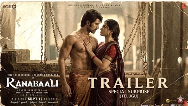 विजय देवरकोंडा आणि रश्मिका मंदाना यांची जोडी पुन्हा एकदा मोठ्या पडद्यावर आली आहे. लग्नानंतर एकत्र या जोडीचा पहिलाच चित्रपट प्रेक्षकांच्या भेटीला येत आहे. त्यामुळे त्यांच्या 'रणबाली' या चित्रपटबद्दल चाहत्यांना प्रचंड उत्सुकता आहे. आज हा सिनेमा चित्रपटगृहात प्रदर्शित झाला आहे.