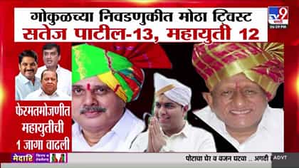 गोकुळच्या निकालात ट्विस्ट; सतेज पाटलांची एक जागा कमी, नेमकं काय घडलं?-1784354