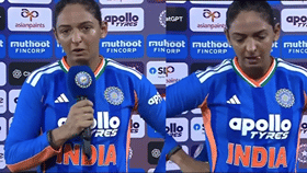 Harmanpreet Kaur: मॅच संपताच हरमनप्रीत कौर ढसाढसा रडली, नंतर भडकली अन् माईक फेकून दिला, कॅप्टन्सी सोडण्यावर म्हणाली...