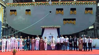 Indian Navy : INS सूर्य लॉन्च, स्वदेशी सपोर्ट शिपमुळे खोल समुद्रात गेम बदलणार, आता भारतीय युद्धनौका..