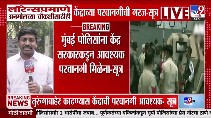 लॉरेन्स बिश्नोई आणि अनमोल बिश्नोईचा ताबा मिळणार? मुंबई पोलिसांना केंद्राच्या परवानगीची प्रतीक्षा! लॉरेन्स बिश्नोई आणि अनमोल बिश्नोईचा ताबा मिळणार? मुंबई पोलिसांना केंद्राच्या परवानगीची प्रतीक्षा!