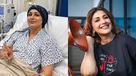 Sonali Bendre : कॅन्सरमुळे केस खूप गळाले, विग्समुळे त्रास...सोनाली बेंद्रेनं सांगितला कठीण काळ