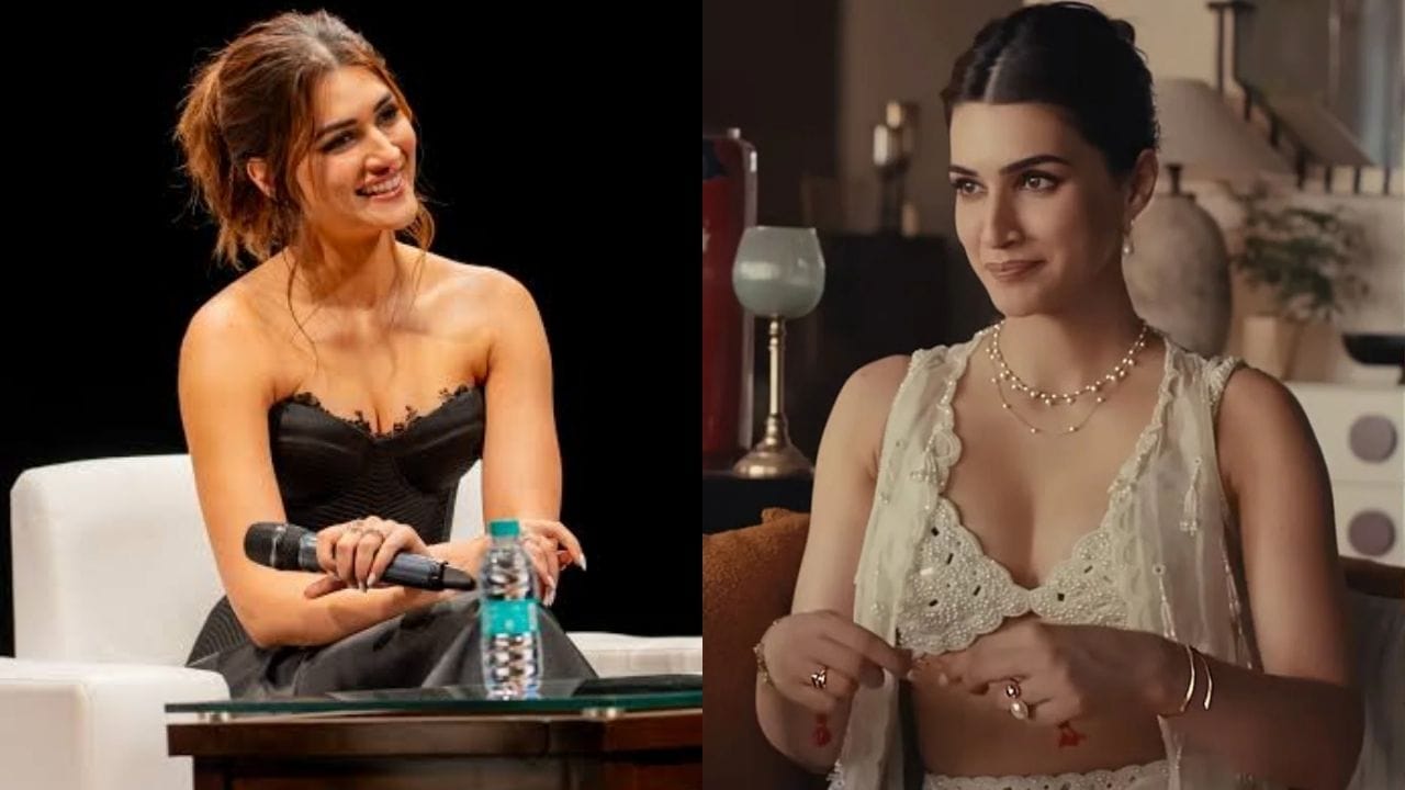 Kriti Sanon : माझा ब्लाउज राष्ट्रीय चर्चेचा विषय...रक्षाबंधन जाहिरातीच्या ट्रोलिंगवर क्रिती सेनन स्पष्टच बोलली Kriti Sanon : माझा ब्लाउज राष्ट्रीय चर्चेचा विषय...रक्षाबंधन जाहिरातीच्या ट्रोलिंगवर क्रिती सेनन स्पष्टच बोलली
