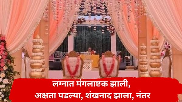 लग्नात मंगलाष्टक झाली, अक्षता पडल्या; पठ्ठ्याचा 16 वर्षांनी पुन्हा विवाह, नवरीची झलक पाहून सर्वच हादरले