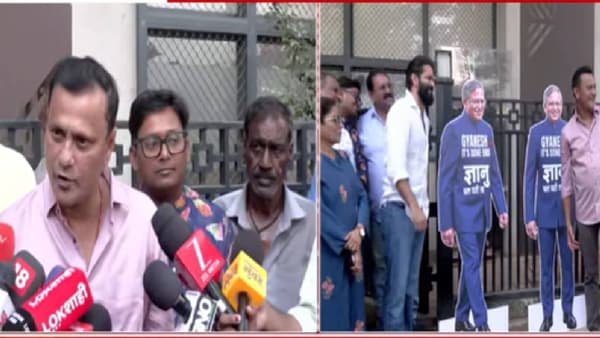 MNS : ज्ञानेश कुमारांविरोधात मनसेचं अनोखं आंदोलन; सेल्फी विथ ज्ञानू….