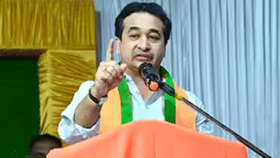 नितेश राणेंकडून शरद पवार गटातील नेत्याचं कौतुक; म्हणाले, 'मी त्यांना शत्रू मानत नाही, ते माझे...