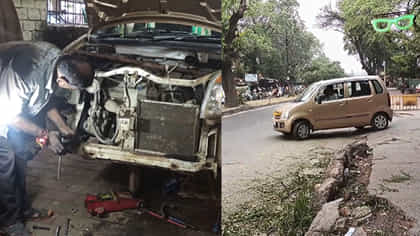 2009च्या WagonR ला बनवलं इलेक्ट्रिक कार, देते 110 किमी रेंज, खर्च फक्त.