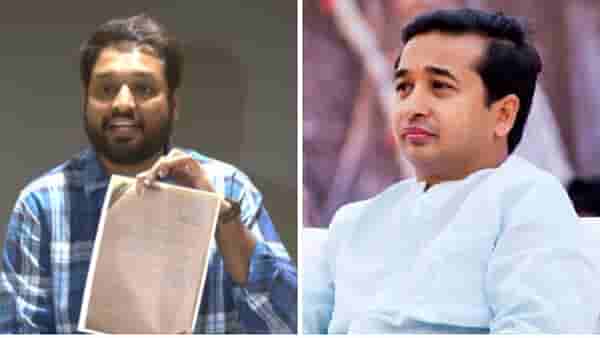नितेश राणेंविरोधात लुकआऊट नोटीस? ठाकरेसेनेच्या नेत्याचा खळबळजनक दावा; 38 गुन्ह्यांचा दाखला देत पासपोर्टवरूनही सवाल