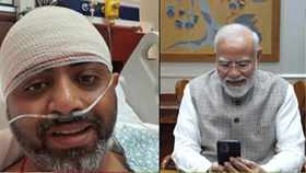 Narendra Modi: मोदी यांचा कॅप्टन स्मिथ मछारशी थेट संवाद, फोनवरुन केली विचारपूस, पायलट म्हणाला, तुम्ही..