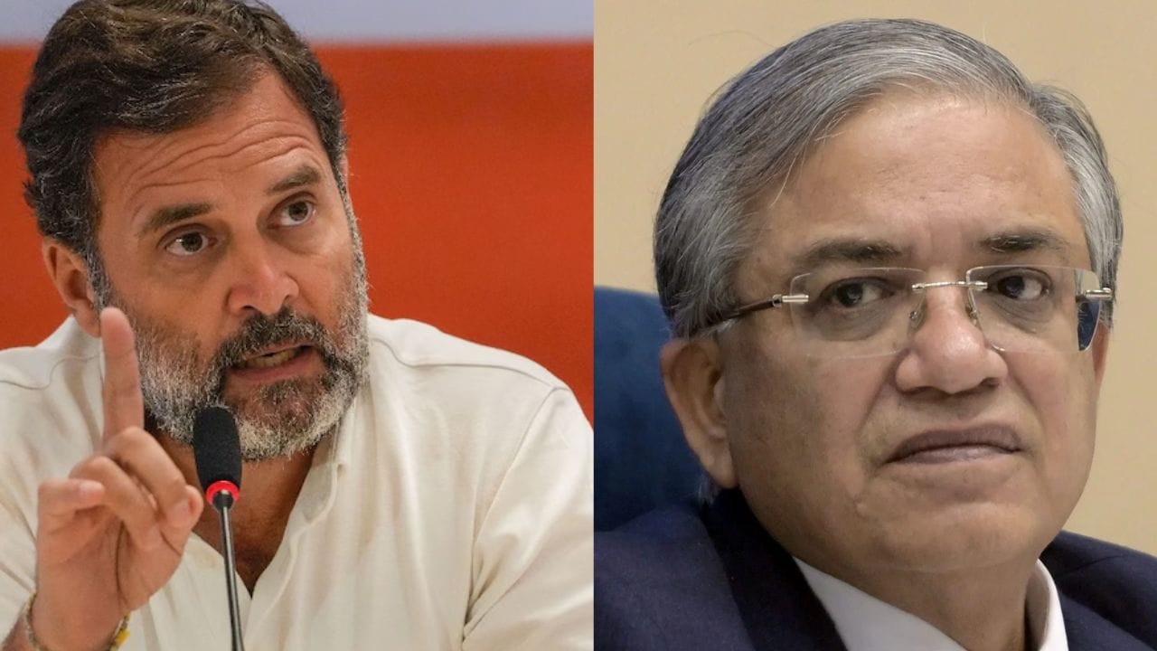 मोठा ट्वि्ट! मला ज्ञानेश कुमारांचा मेसज....; आंदोलनाआधीच राहुल गांधींचा गौप्यस्फोट मोठा ट्वि्ट! मला ज्ञानेश कुमारांचा मेसज....; आंदोलनाआधीच राहुल गांधींचा गौप्यस्फोट