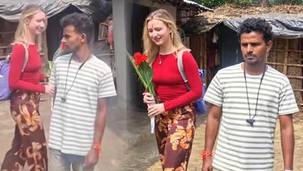 रशियन मॅडम बिहारी राहुलच्या प्रेमात, ज्युली म्हणते मी त्याच्याशिवाय...आता लग्न करून झोपडीत राहणार!