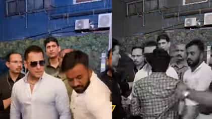 सलमान खानला भेटण्यासाठी धावला फॅन, बॉडीगार्डने मात्र...