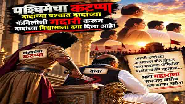 सोमेश्वरच्या निवडणुकीत ‘पश्चिमेचा कटप्पा’ची चर्चा; पोस्टरमधून अजितदादांच्या विश्वासाला दगा दिल्याचा आरोप