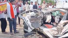 तुळजापूर येथे देवदर्शनासाठी निघालेल्या भाविकांवर काळाचा घाला, पाच भाविकांचा जागीच मृत्यू