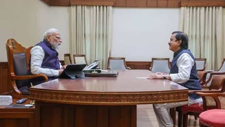 Sunil Tatkare | सुनील तटकरेंनी पंतप्रधान मोदींची घेतली भेट; नेमक्या कोणत्या गोष्टींवर झाली चर्चा? Sunil Tatkare | सुनील तटकरेंनी पंतप्रधान मोदींची घेतली भेट; नेमक्या कोणत्या गोष्टींवर झाली चर्चा?