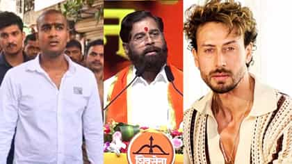 गोळीबारानंतर एकनाथ शिंदे टायगरच्या भेटीला, पूर्णेकरांचा मुलगा भडकला.