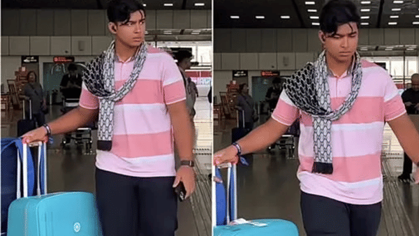 Vaibhav Sooryavanshi: टीम इंडिया पोहोचली न्यूझीलंडला, पण Airport वर फक्त वैभव सूर्यवंशीने वेधलं लक्ष, Video Viral